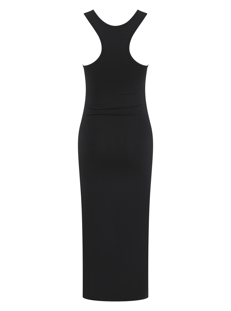 SK114 - Kleid für Damen mit Ringerrücken
