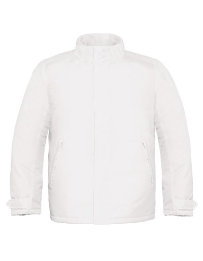 B&C COLLECTION - Men´s Jacket Real+ - White