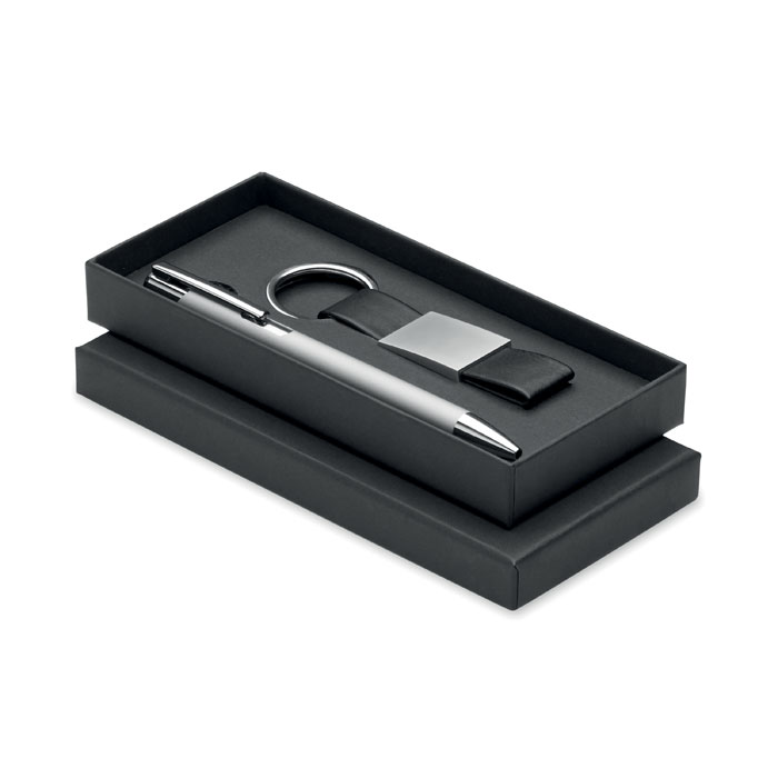 ESCRI SET - Geschenkset 2-teilig - silber