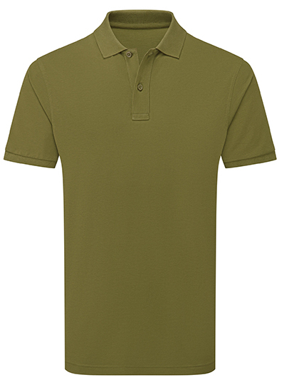 Asquith & Fox - Men´s Relaxed Fit Polo - Earth Green