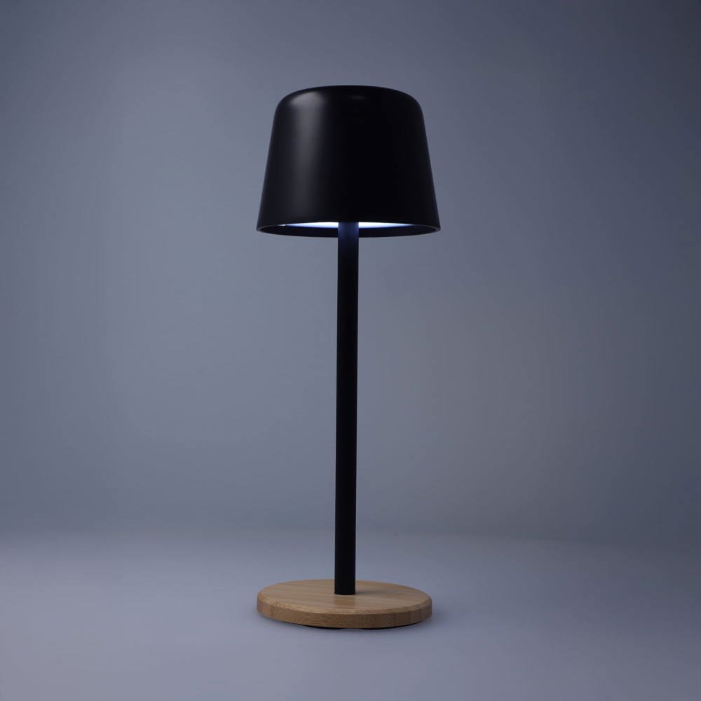 Solis Dimmbare Tischlampe mit Bambusfuß
