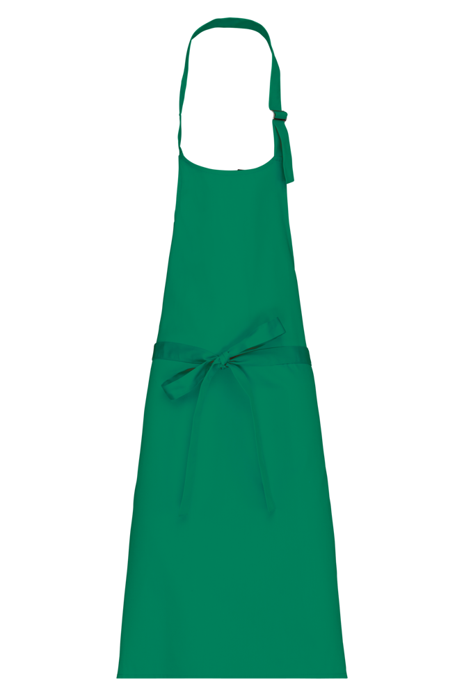 K8000 - Schürze aus mischgewebe ohne Tasche - Kelly Green