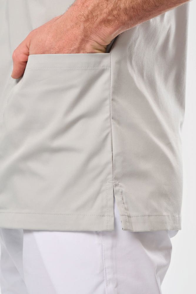 WK507C - Kurzärmlige Unisex-Tunika aus Baumwollpolyester