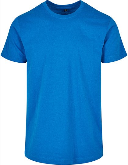 Build Your Brand Basic - Basic Round Neck T-Shirt - Cobaltblue