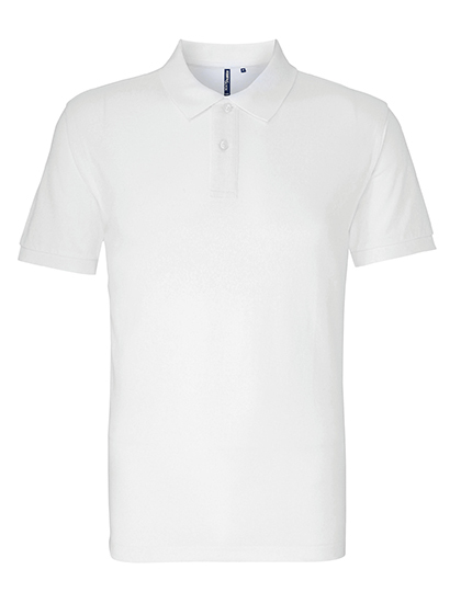 Asquith & Fox - Men´s Relaxed Fit Polo - White