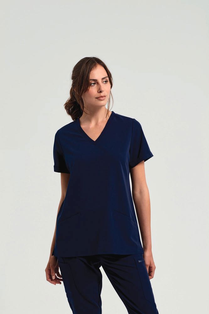 NN310 - Tunika mit Stretchanteil und kurzen Ärmeln, Damen