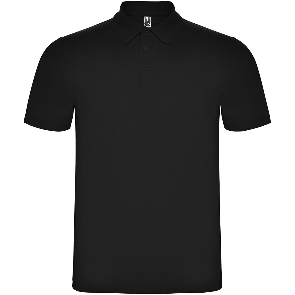 Austral 180 g/m² Poloshirt Unisex - Schwarz