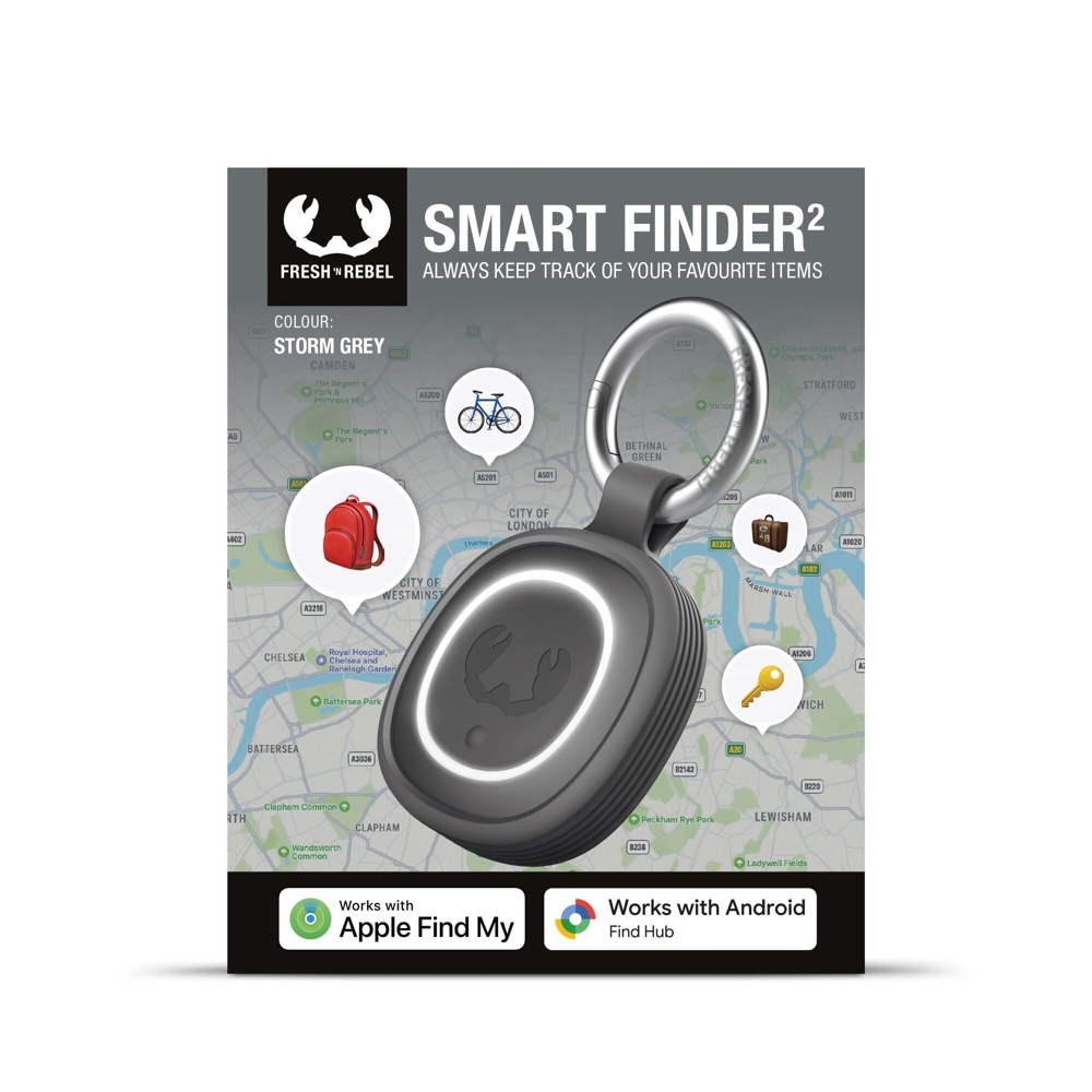 Fresh 'n Rebel Smart Finder 2 Bluetooth-Tracker IPX7 wasserdicht