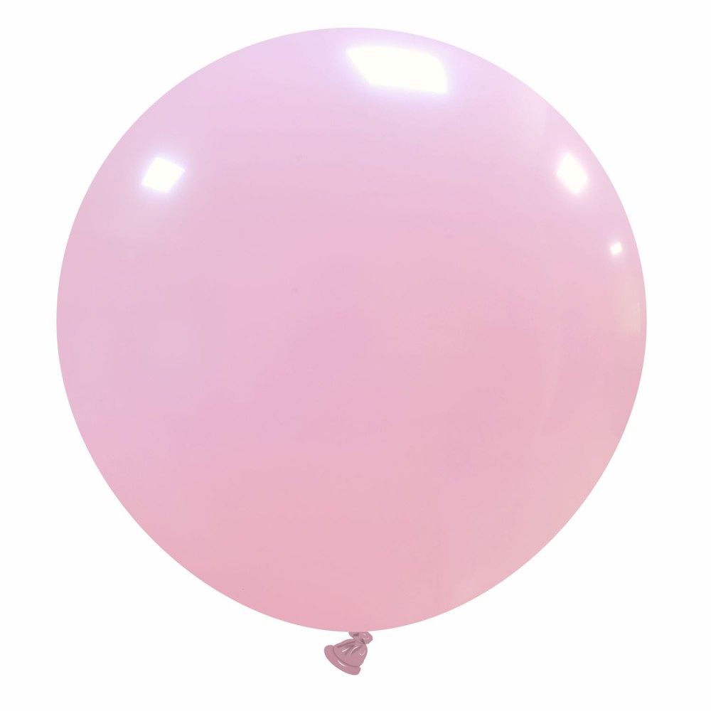 Bedruckte Riesenballons – Ø 150 cm / Umfang 470 cm / 59 Inch, Transparant (38), 450 cm omvang 150 cm Ø 60 inch, Pastel, 2 (2-zijdig gelijke bedrukking) - Rosa (01)