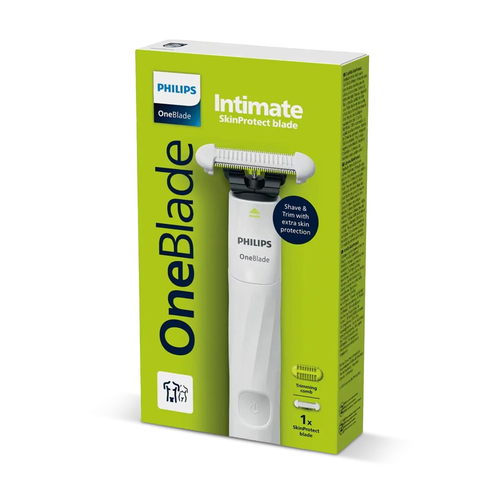 Philips OneBlade Intimate Rasierer und Trimmer für den Intimbereich