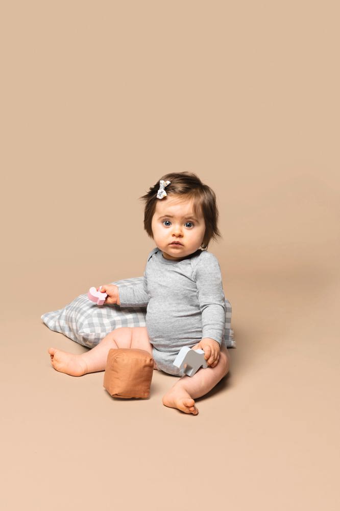 K837 - Body aus Bio-Baumwolle für Babys
