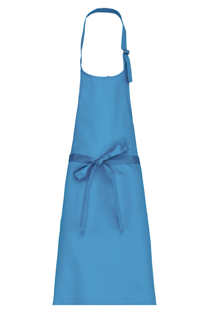 K895 - Baumwollschürze ohne Tasche - Lagoon