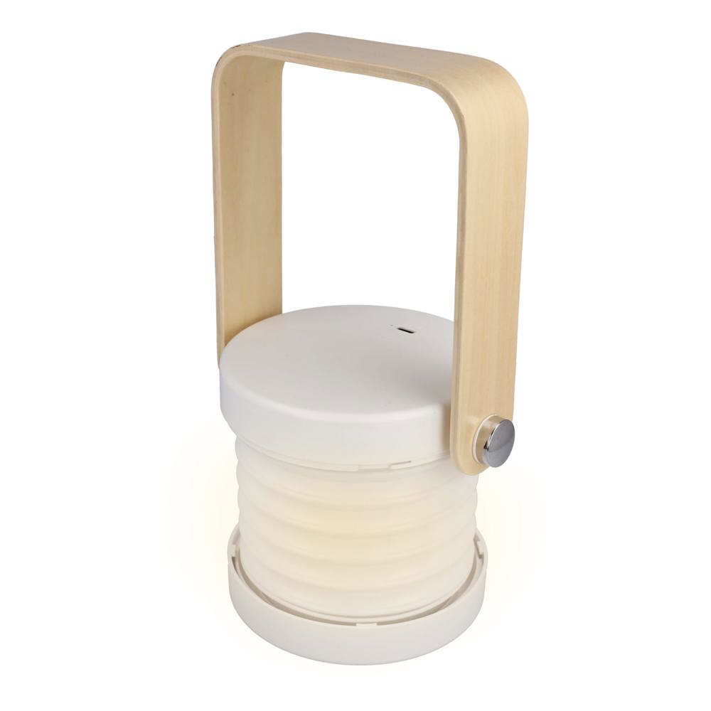 Coollux Multifunktions-LED-Lampe mit Bambusgriff