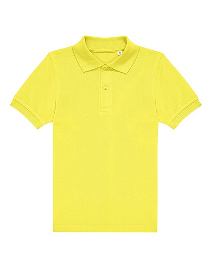 B&C BE INSPIRED - Kids My Polo 180 - Solar Yellow