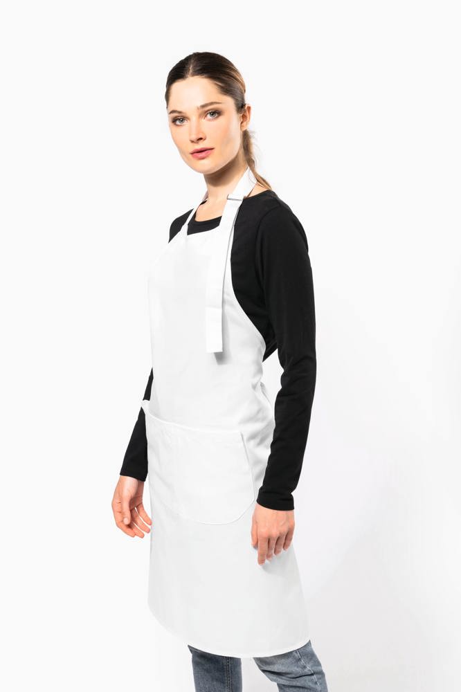 K8010 - Bei hohen Temperaturen waschbare Schürze aus Baumwollpolyester