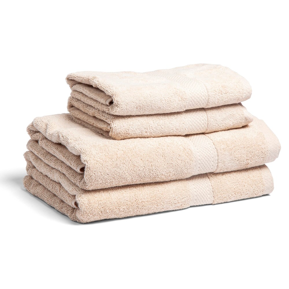 Lord Nelson Fairtrade Handtuch 70x130cm 3er Set - beige