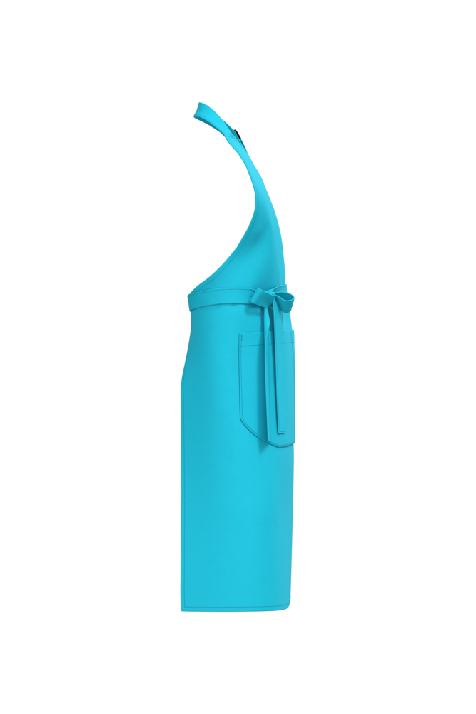 K8007 - Bio-Baumwolle Schürze mit Tasche