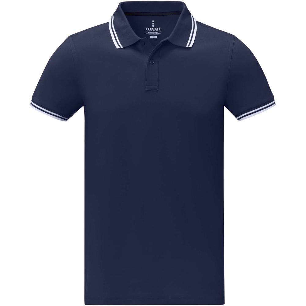 Amarago 200 g/m² Polo mit abgesetztem Rand für Herren