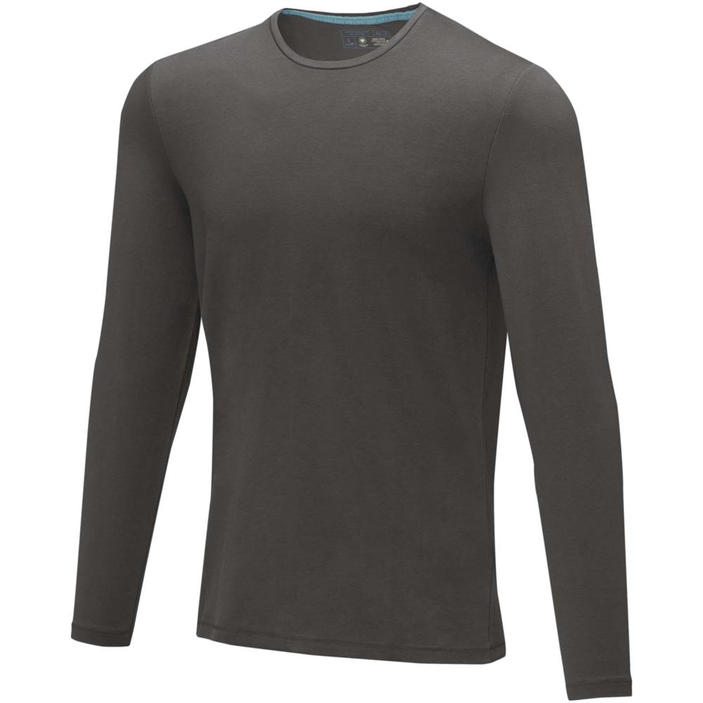 Ponoka Langarmshirt für Herren - storm grey