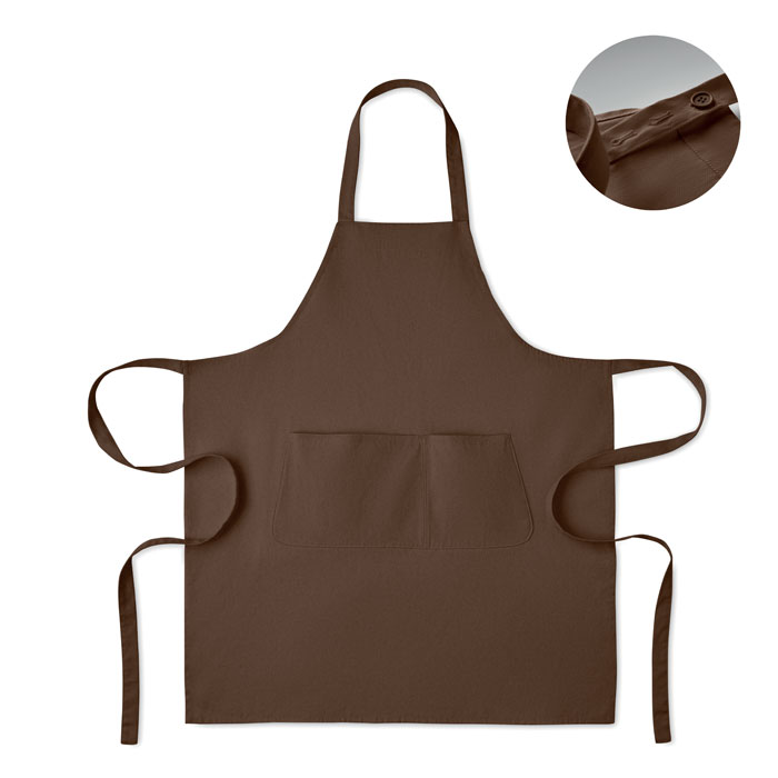 GAMMA - Küchenschürze Organic Cotton - Schokolade