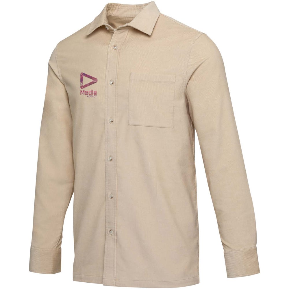 Alum 252 g/m² Hemd aus Cord Unisex