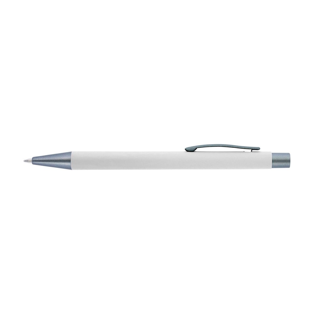 Aluminium-Kugelschreiber Emmett - Weiß