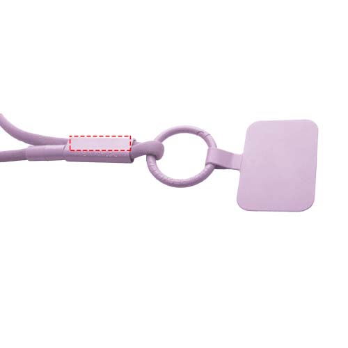 Tubyard Lanyard mit Telefonhalterung und Band aus recyceltem Kunststoff