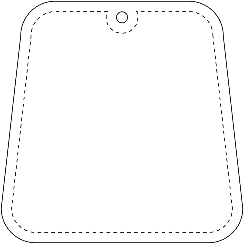 RFX™ H-09 Trapezförmiger reflektierender TPU-Anhänger