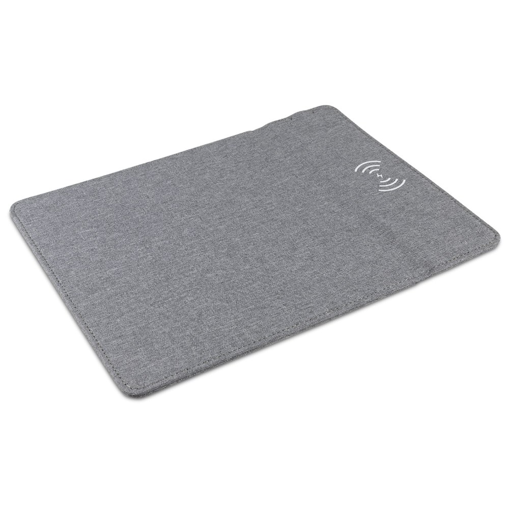 Mousepad inkl. kabelloser Ladestation ( 5W ) - grau