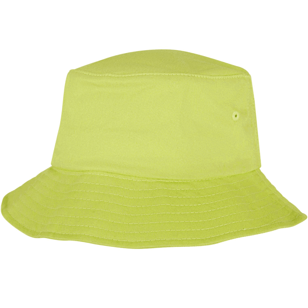 Flexfit Cotton Twill Bucket Hat - greenglow