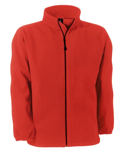B&C COLLECTION - Unisex Fleece WindProtek - Red