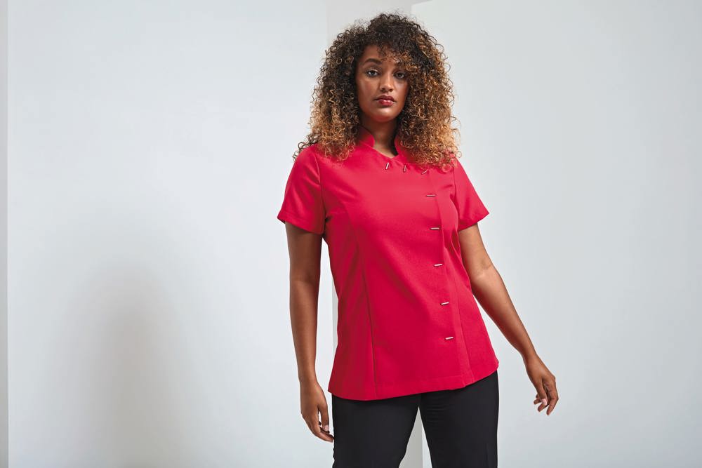 PR682 - orchid' Beauty And Spa Tunic