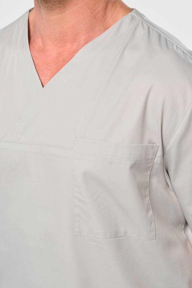 WK507C - Kurzärmlige Unisex-Tunika aus Baumwollpolyester