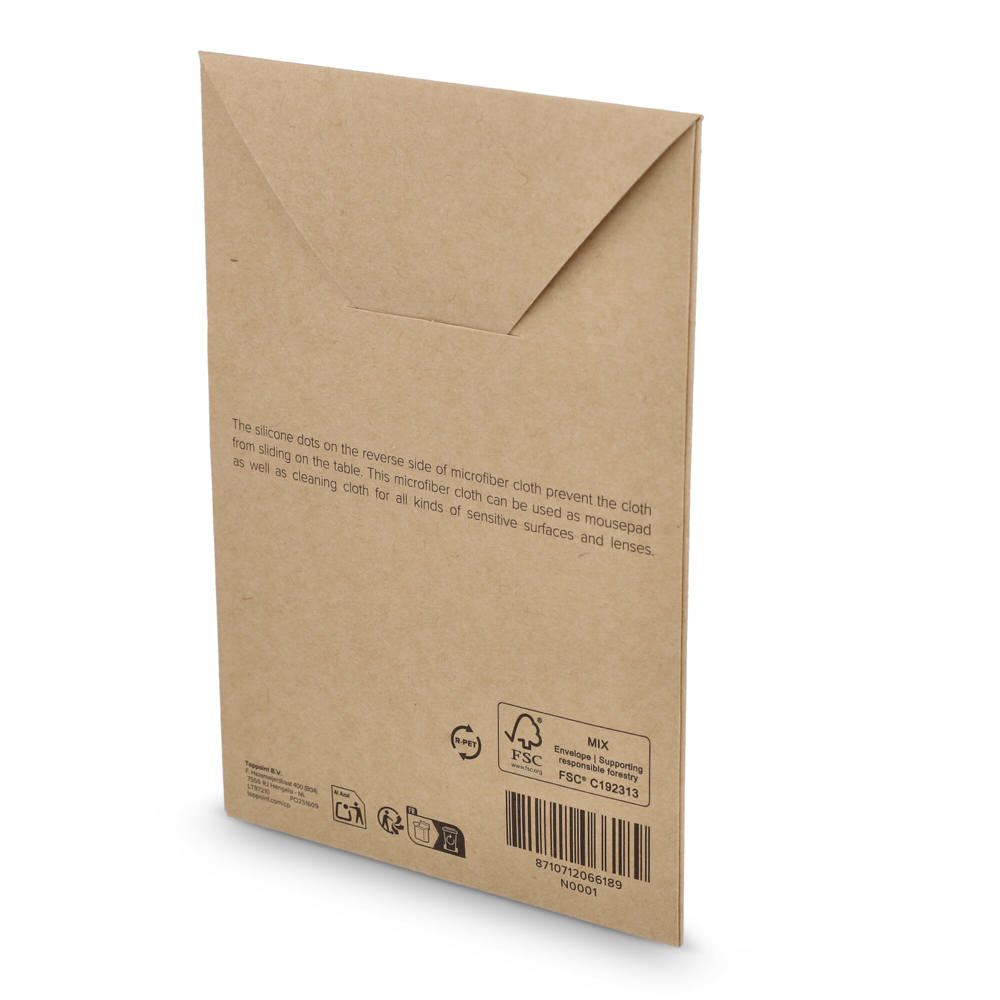 Mikrofaser-Mauspad mit Silikonpunkten 18 x 22 cm (325 g/m²) Sublimationsdruck